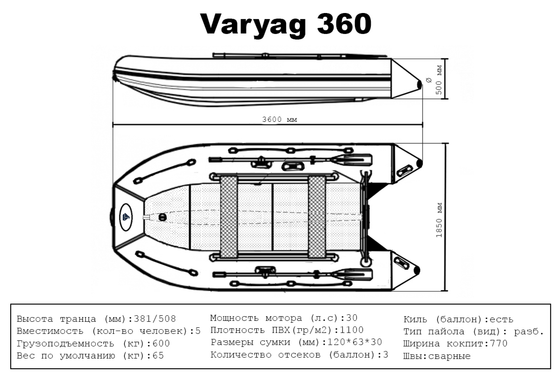 Big Boat Варяг 360 Big Boat Варяг 360